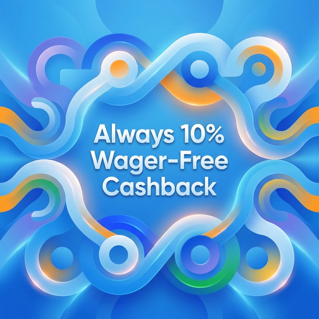 Always 10% Wager-Free Cashback
